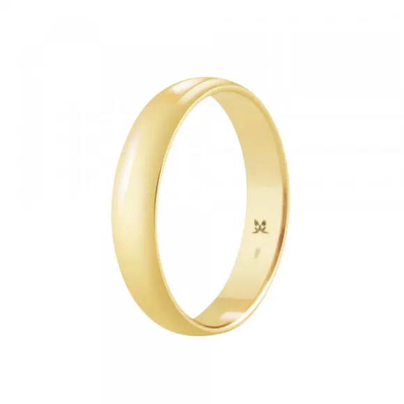 Alianza Oro 4mm Personalizable