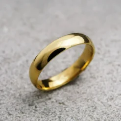 Alianza Oro 4mm Personalizable