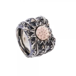 Anillo Ametsa Eguzkilore Rosa