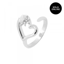 Anillo Bihotza de Plata de Ley