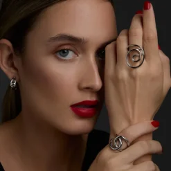 Anillo Hariak Entrelazado Plata