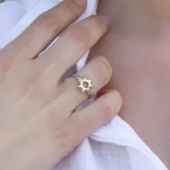 Anillo Mountain Plata para Mujer