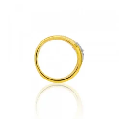 Anillo Tximist de Plata Bicolor