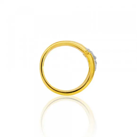 Anillo Tximist de Plata Bicolor