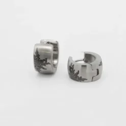 Aro Acero Mate Grueso y Eguzkilore 13mm