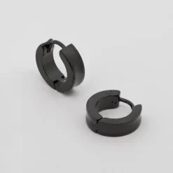 Aro Acero Negro Grueso 13mm