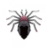 Broche Araña Plata con Cristales