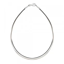 Cable de Acero Bicolor Negro y Plata