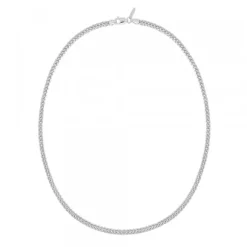 Cadena Cubana de Plata 3mm