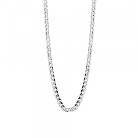 Cadena Cubana de Plata 3mm