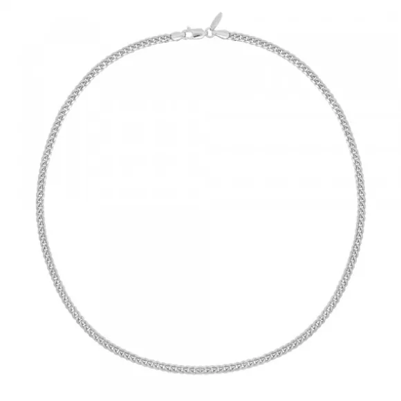 Cadena Cubana de Plata 5mm