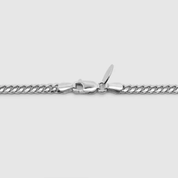Cadena Cubana de Plata 5mm