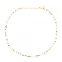Cadena Eslabones Bayona Plata Dorada