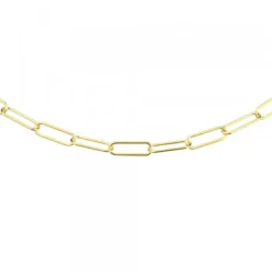 Cadena Eslabones Bayona Plata Dorada