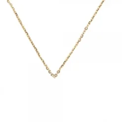 Cadena Forza de Plata Dorada 0.40 Eguzkilore