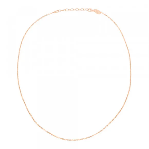 Cadena Forza de Plata Rosa 0.40 Eguzkilore