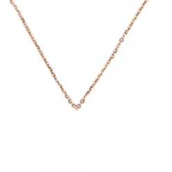 Cadena Forza de Plata Rosa 0.40 Eguzkilore