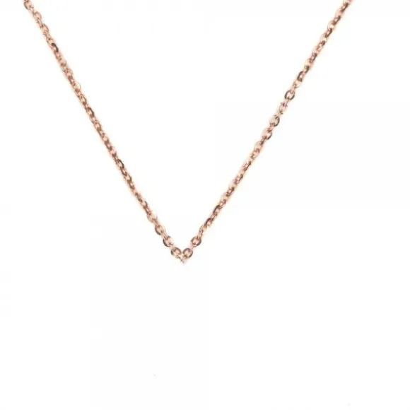 Cadena Forza de Plata Rosa 0.40 Eguzkilore