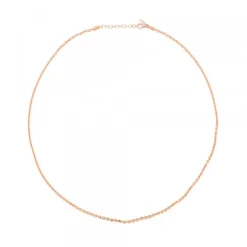 Cadena Forza Plata Rosa 0.60 Eguzkilore