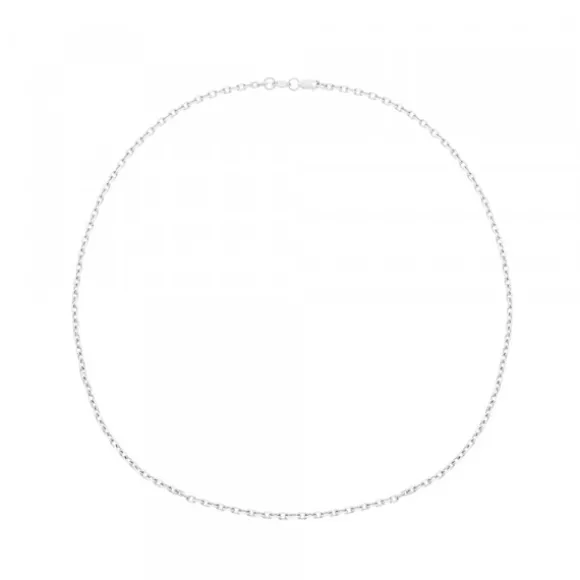 Cadena Oro Blanco 18kt. 0.40