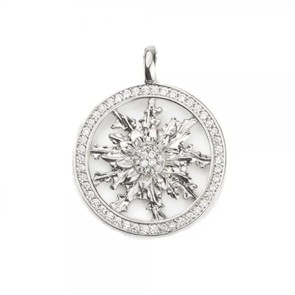 Cerco Eguzkilore Plata y Circonitas Personalizable