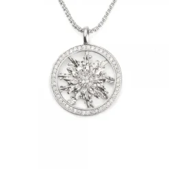 Cerco Eguzkilore Plata y Circonitas Personalizable