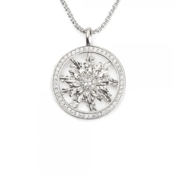 Cerco Eguzkilore Plata y Circonitas Personalizable