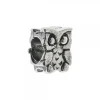 Charm Búho de La Suerte de Plata