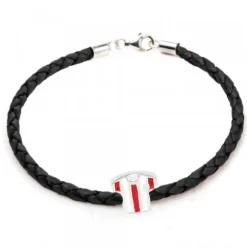 Charm Camiseta Rojiblanca de Plata