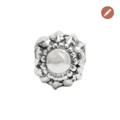 Charm Eguzkilore Redondo Plata