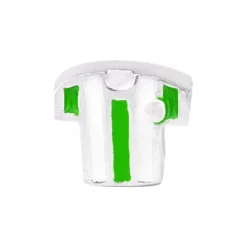 Charm Fútbol Verdiblanca en plata