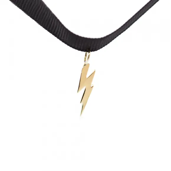 Chocker Rayo en Plata Dorada | Edición Limitada