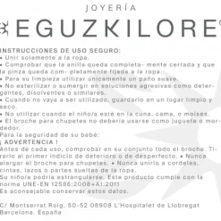 Chupetero Oso Plata Personalizable