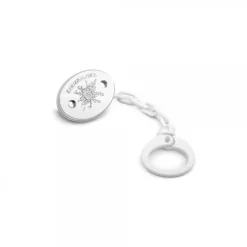 Chupetero Ovalado Plata Eguzkilore