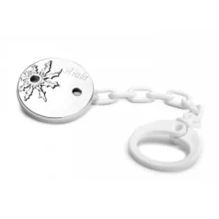 Chupetero Redondo Plata "Aiala"