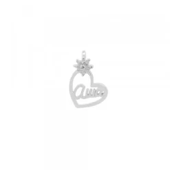 Colgante Ama Bihotza Plata