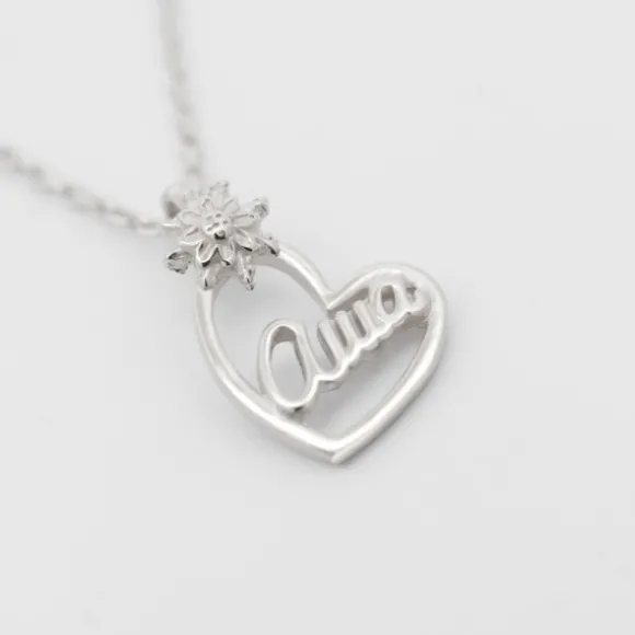 Colgante Ama Bihotza Plata