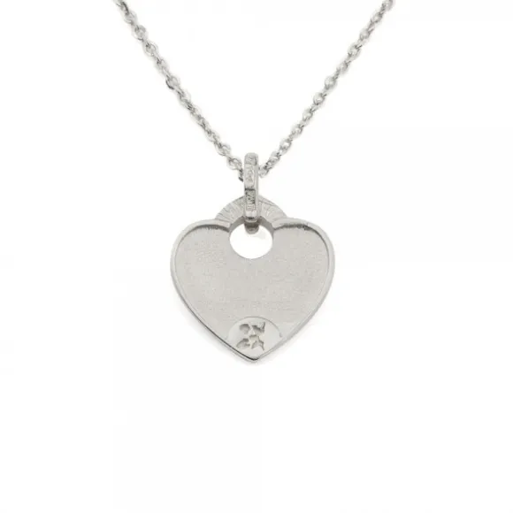 Colgante Ama Corazón Plata Personalizable