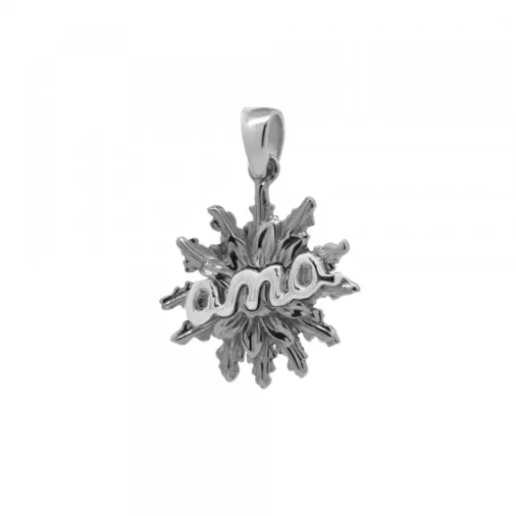 Colgante Ama Eguzkilore de Rutenio Personalizable