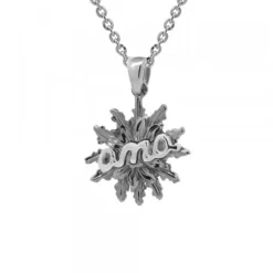 Colgante Ama Eguzkilore de Rutenio Personalizable