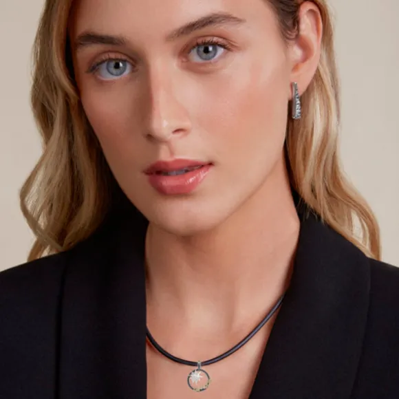 Colgante Ama Plata y Lámina de Oro