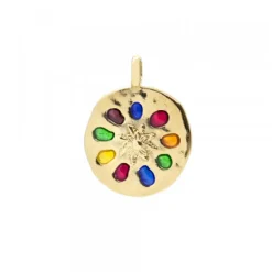 Colgante Arrue Plata Dorada Personalizable