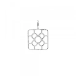 Colgante Baldosa Bilbao de Plata