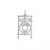 Colgante Barandilla de La Concha Oro Blanco 22mm