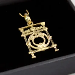 Colgante Barandilla de La Concha Oro 26mm