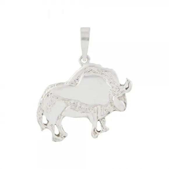 Colgante Bisonte Santimamiñe Plata