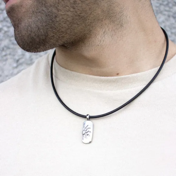 Colgante Black Rutenio Personalizable