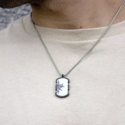 Colgante Chapa Eguzkilore Acero