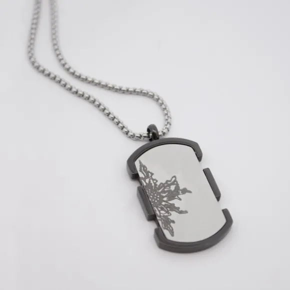 Colgante Chapa Eguzkilore Acero