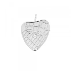 Colgante Corazón de Bilbao de Plata Personalizable